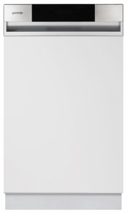 Gorenje Geschirrspüler 45 cm, 9 Maßgedecke, teilintegriert