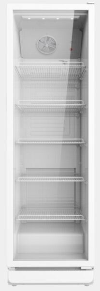 Geratek Flaschenkühlschrank 350 l mit Glastür, weiß